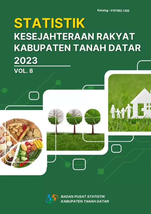 Statistik Kesejahteraan Rakyat Kabupaten Tanah Datar 2023